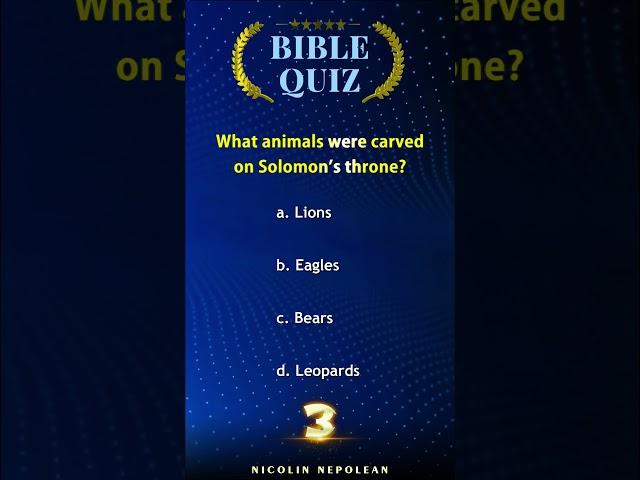 Bible Quiz 331 #quiz #trending #shorts #jesus #christian #biblequiz