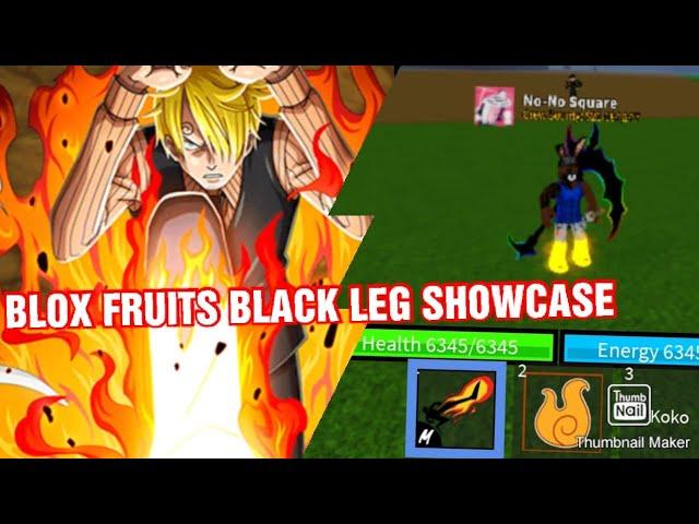 Blox Fruits Black Leg Showcase