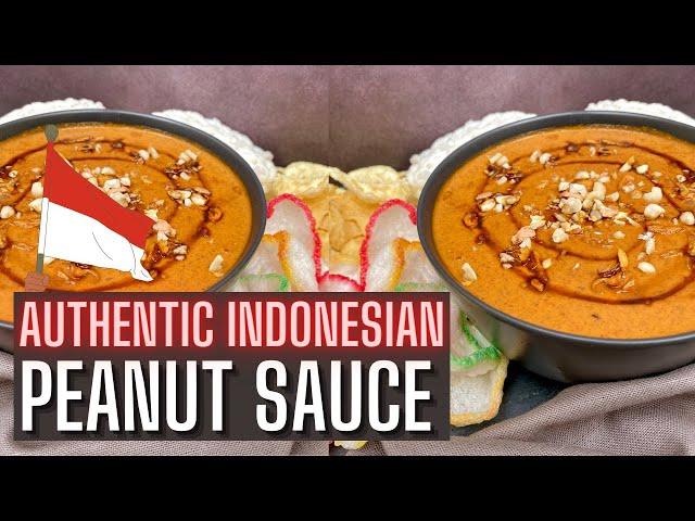 Indonesian Peanut Sauce - authentic, fresh and nutty Gado Gado, Satay sauce I The House of Spices