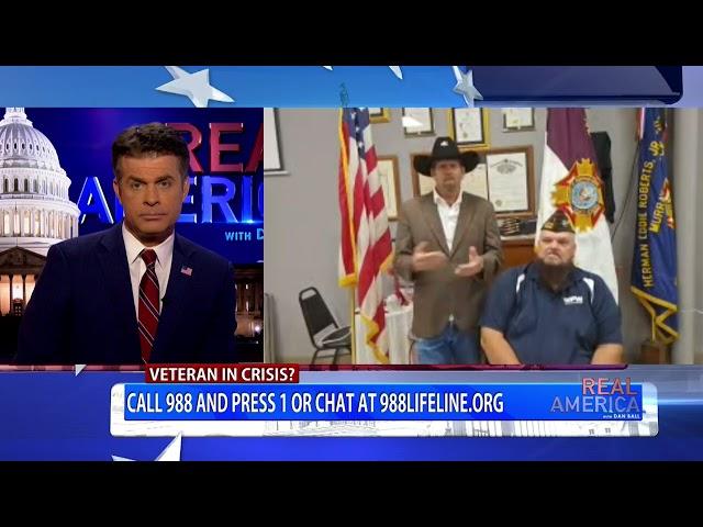 REAL AMERICA -- Dan Ball W/ Michael Carmichael, Checking On Vets This Veterans Day, 11/11/24