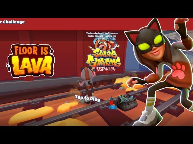 New FLOOR IS LAVA  Challenge but in Istanbul 2024 Subway Surfers No Floor Challenge 2024