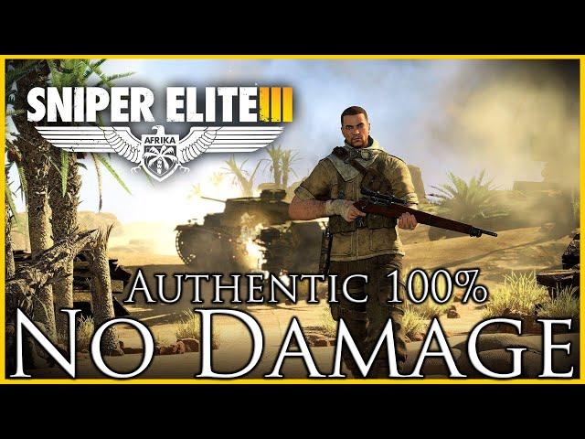 Sniper Elite 3 | 100% All Collectibles | No Damage | Authentic Difficulty