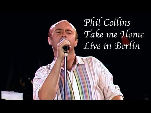 Phil Collins - Take me Home live 1990 Berlin - Chester Thompson Drum Camera