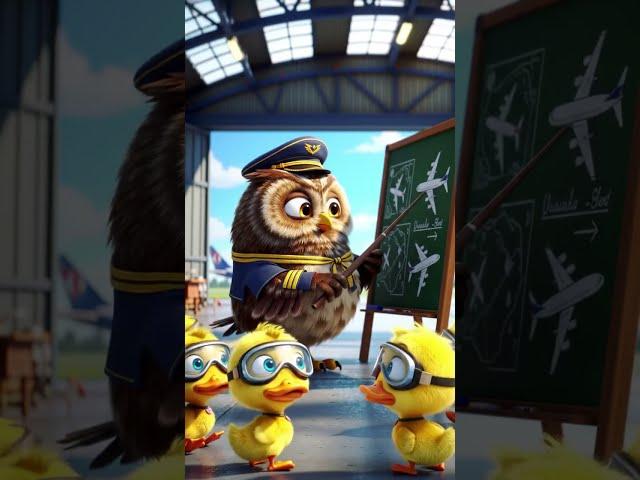 Flight School with Captain Owl – Can These Chicks Learn to Fly?