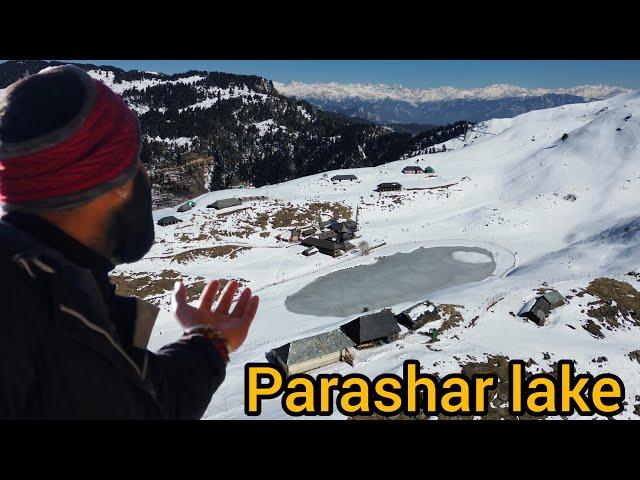 Mysterious Parashar Lake - Winter Wonderland ️