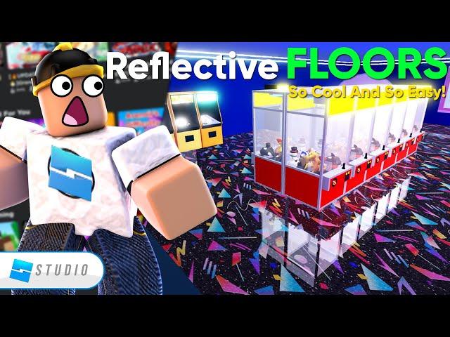 How to Make a Reflective Floor.. (Roblox Studio)