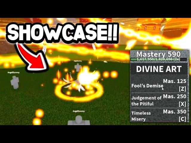 *NEW* Divine Fighting Style In Blox Fruits (FULL SHOWCASE)