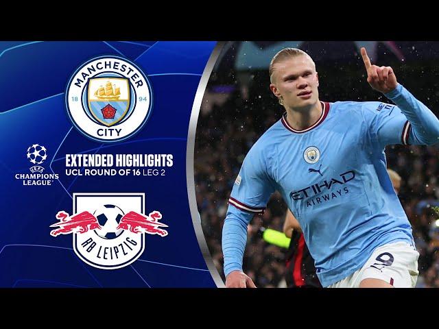 Man. City vs. RB Leipzig: Extended Highlights | UCL Round of 16 - Leg 2 | CBS Sports Golazo