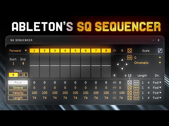 Ableton's SQ Sequencer, walkthrough and review!