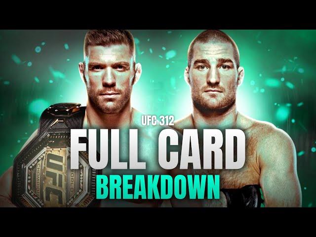 UFC 312 Full Card Predictions - Dricus Du Plessis vs Sean Strickland