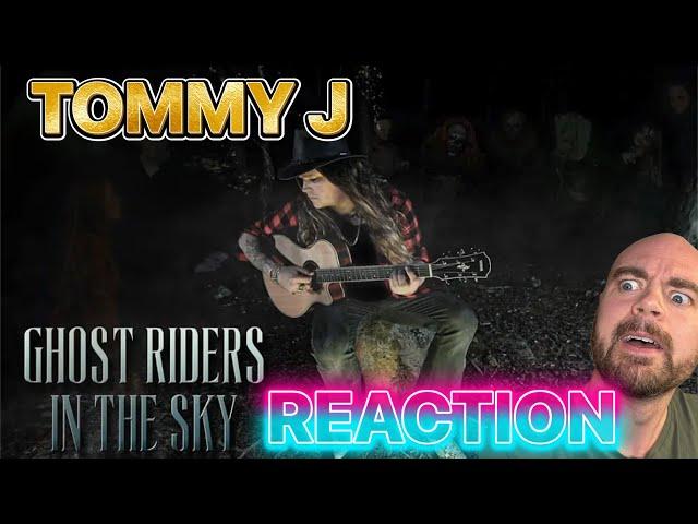 TOMMY JOHANSSON - Ghost riders in the sky (feat. The family & Henrik) | REACTION