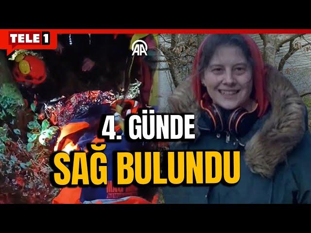 Kayıp Ece Gürel'in Belgrad Ormanı'nda bulunma anı