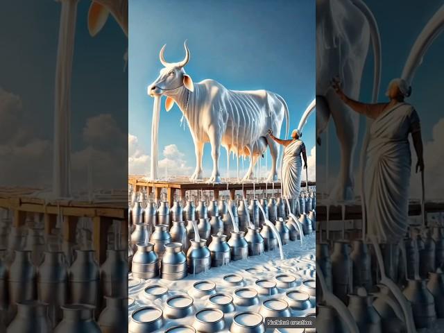 The Cow That Flooded the City with Milk! (Funny Animated Story) #ai #aistory #aivideo