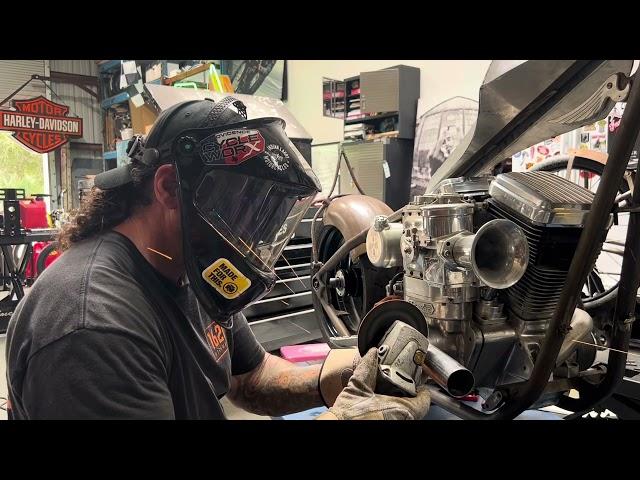 Billy Lane Blow Part Four Vintage Hot Rod Harley Chopper - Boyd Coddington Rocker Box & Exhaust Fab