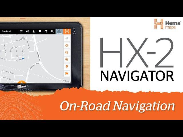 Hema HX-2 | On-Road Navigation