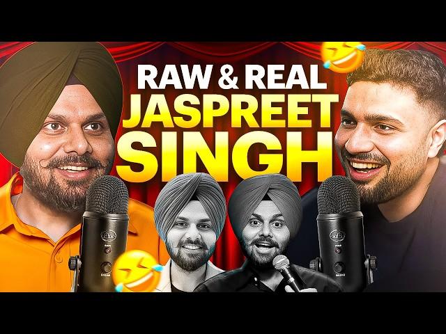 Jaspreet Singh shares Childhood Stories, Punjabi Music & Comedy | Raw and Real @JaspreetSinghComedy