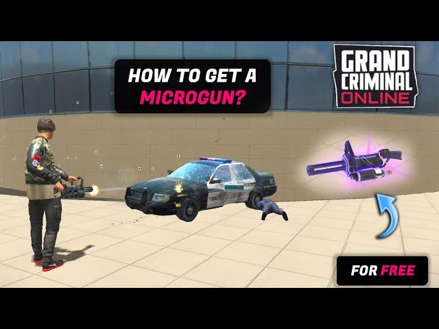 How to find a Microgun for free in Grand Criminal Online | GCO