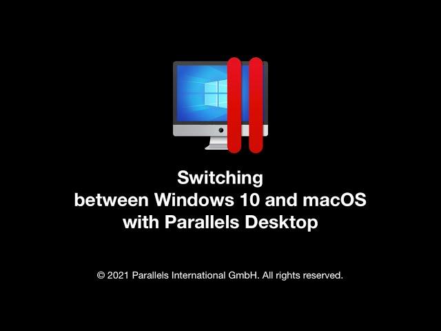 How to Switch Between macOS and Windows 10 - Full Screen