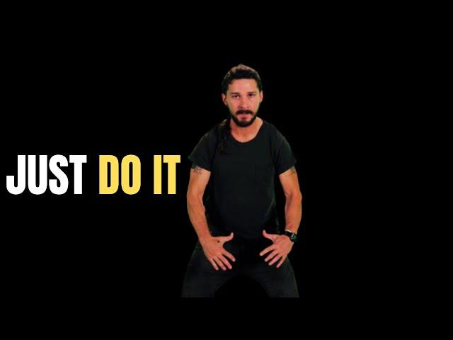 "Shia LaBeouf's Epic 'Just Do It' Motivational Speech: Unleash Your Inner Beast!"