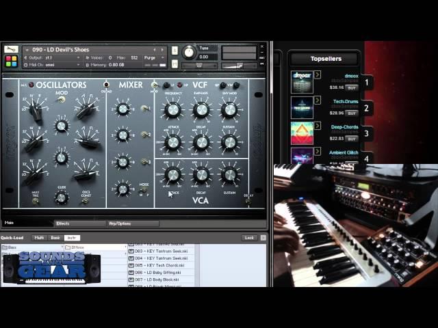 Dboxsamples Dmoox analog synth library review