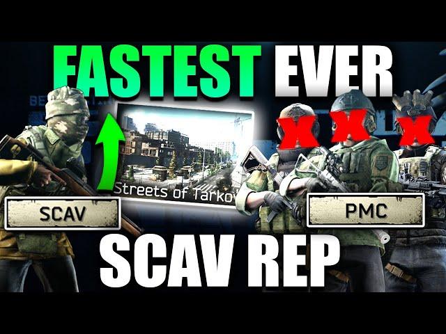 NEW PVE SCAV REP IS CRAZY FAST! Escape From Tarkov PVE Fence