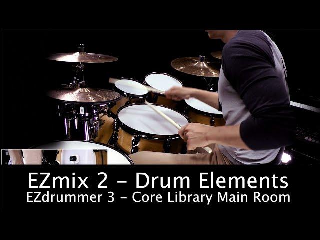 Superior Drummer 3 w/ E-Drums | EZdrummer 3 Core Library | Drum Elements Parallel Saturation & Verb