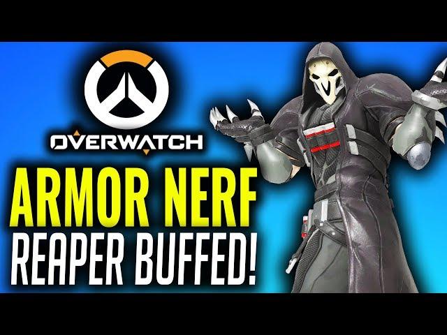 Tanks Nerfed & Reaper Buffed! Overwatch PTR Patch! [January 2019]