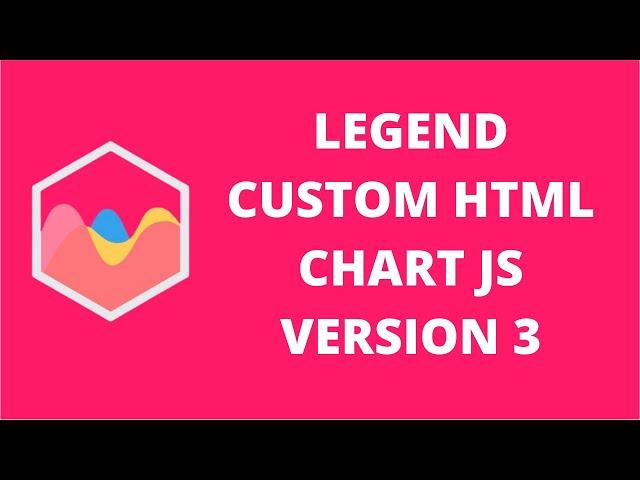 Legend Custom HTML Chart JS 3 | ChartJS 3