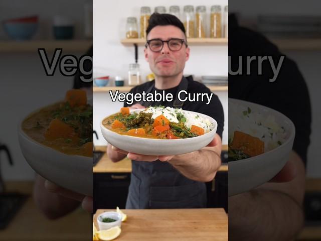 Vegetable Curry (healthy & easy dinner idea)