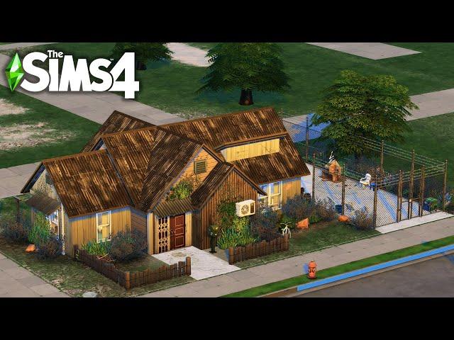 ДОМ ДЛЯ БЕДНОЙ МНОГОДЕТНОЙ СЕМЬИ В THE SIMS 4 | NO CC | LEILASIMSS4