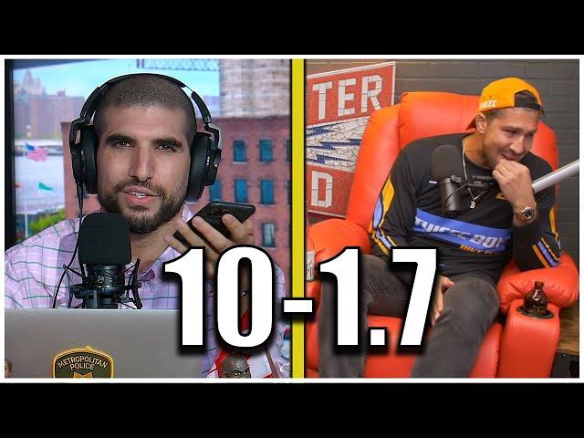 10-1.7: Ariel Helwani vs Brendan Schaub.
