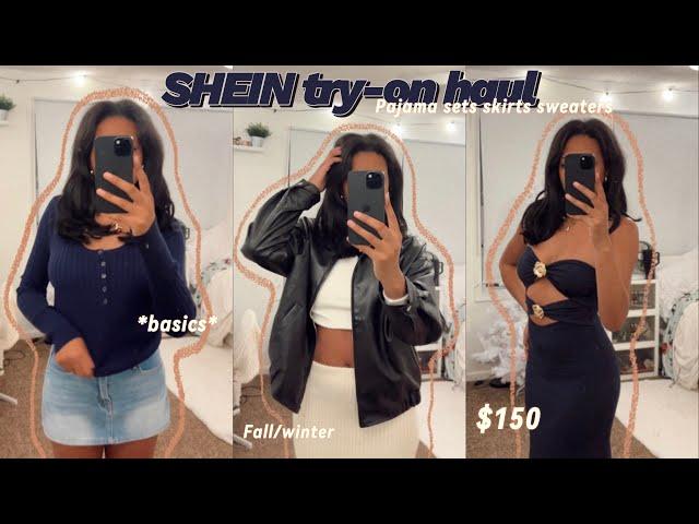 SHEIN try-on haul | fall+winter edition