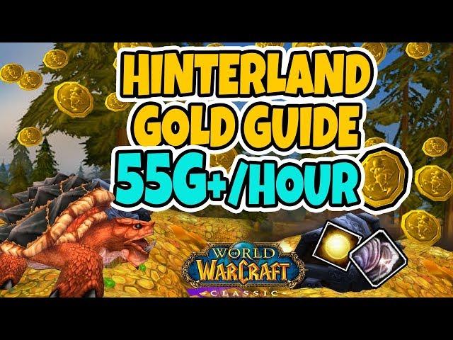 55+ Gold/Hour farm l Golden Pearl + Skinning farm | WoW Classic