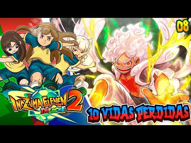 INAZUMA ELEVEN TRILOCKE 2 EP.8 - ¡10 VIDAS PERDIDAS, LUFFY NOS DESTROZA!