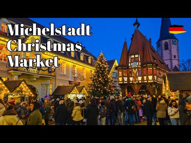  Michelstadt Christmas Market Walk | Germany's Medieval Gem