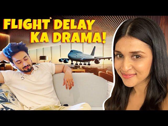 Mr. Faisu Aur Mere Trip Mein Flight Delay Ka Pura Drama! | @memannara