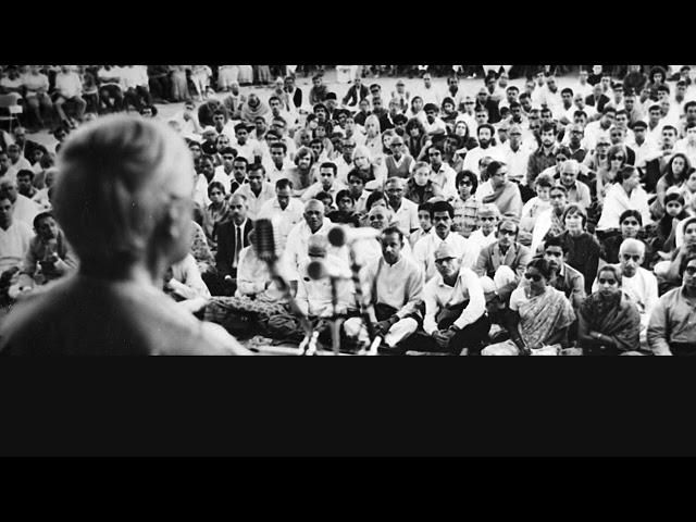 Audio | J. Krishnamurti - New Delhi 1962 - Public Talk 8 - The freedom and energy necessary...