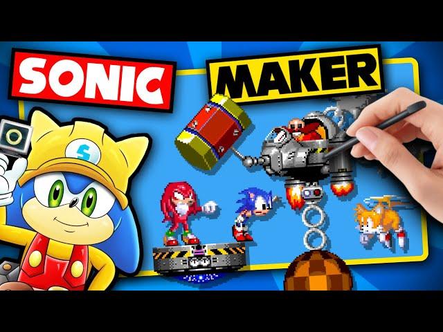 Sonic Maker NEW UPDATE! - Boss Maker, New Themes, and Adventures! (Classic Sonic Simulator)