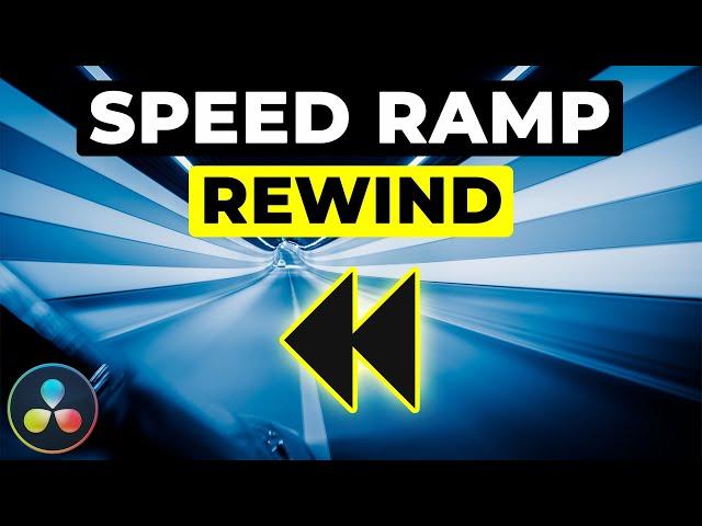 SPEED RAMP REWIND Effect in Davinci Resolve 18