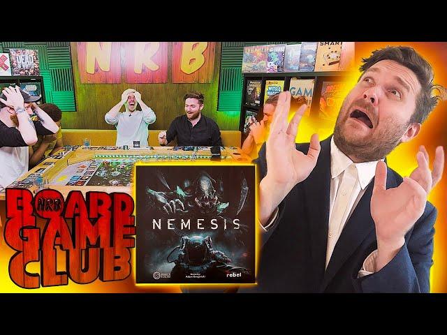 Let's Play NEMESIS | Part 1 | Board Game Club