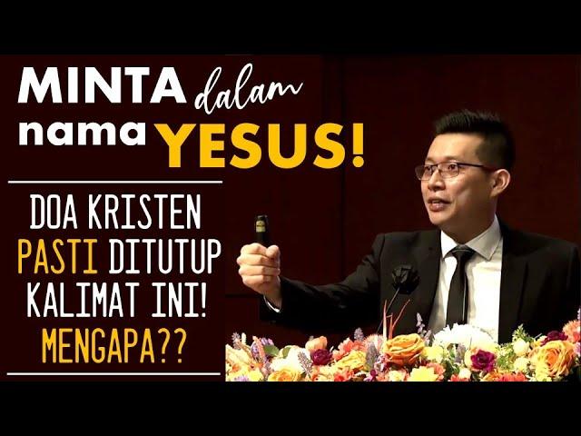 Mantra Doa dalam Nama Yesus | Yohanes 14:13-14