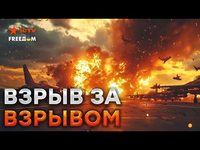 ОФИЦИАЛЬНО  ВСУ РАСТРОЩИЛИ военный АЭРОДРОМ в РФ! ЛИПЕЦК-2 горит и взрывается