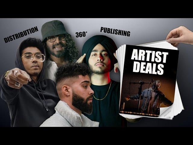 Types Of Artist Deals Explained - Label Deal, Publishing, Sync , Distribution