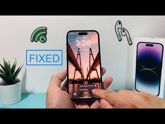 How to Fix Depth Effect on Wallpaper Not Working on iPhone