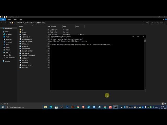 How to Open ADB/Fastboot Command Window in Platform Tools - 2021