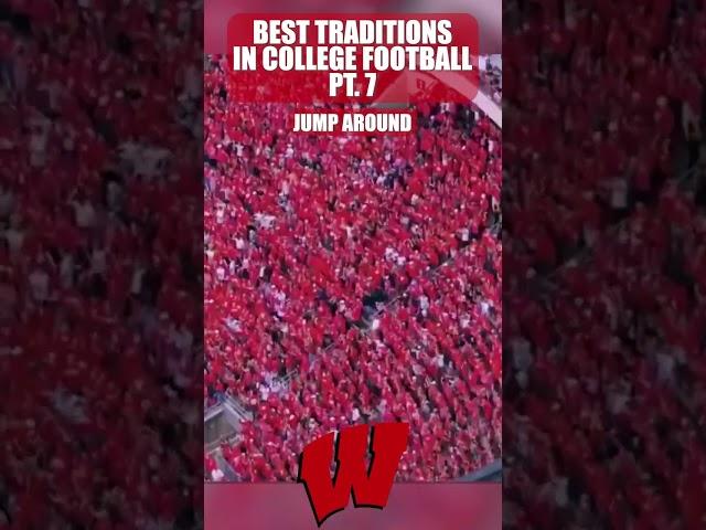 Even Gus Johnson couldn't avoid JUMPING AROUND at Wisconsin  #shorts