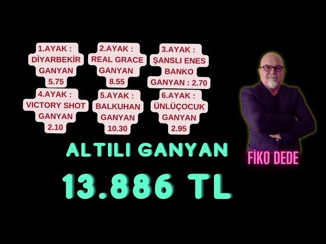 Fiko Dede'den 13.886 TL'lik Dİyarbakır Altılısı