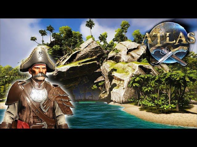 Building Port Lumbago & New Brigantine Gunship! Atlas Blackwood PC Gameplay