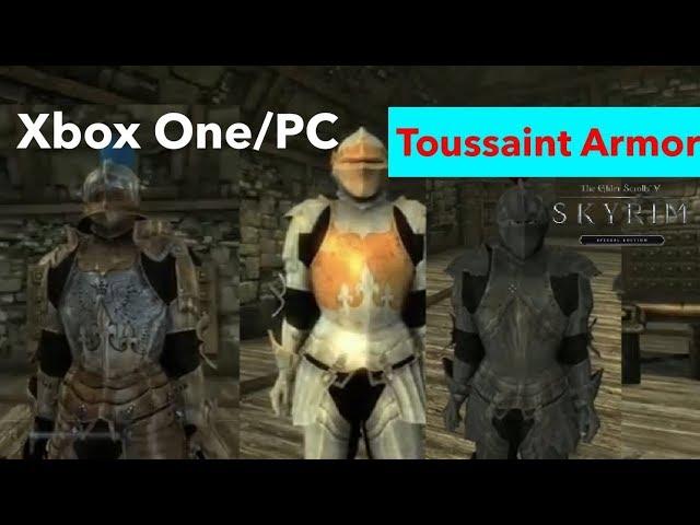 Skyrim SE Xbox One/PC Mods|Toussaint Armor Mod