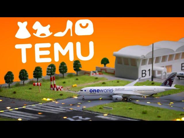 How To Build a Model Airport Using TEMU Items